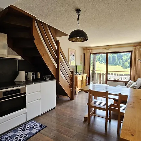Appt 3 Avec Balcon Vue Sur Les Montagnes Appartement La Clusaz